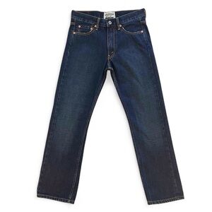 Junya Watanabe Comme Des Garçons Blue Straight Mid Cropped Jeans 24 xsmall
